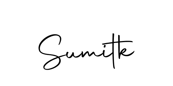 Sumitk stylish signature style. Best Handwritten Sign (Autography-DOLnW) for my name. Handwritten Signature Collection Ideas for my name Sumitk. Sumitk signature style 10 images and pictures png
