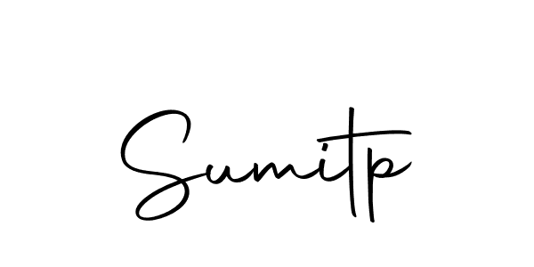 How to make Sumitp name signature. Use Autography-DOLnW style for creating short signs online. This is the latest handwritten sign. Sumitp signature style 10 images and pictures png