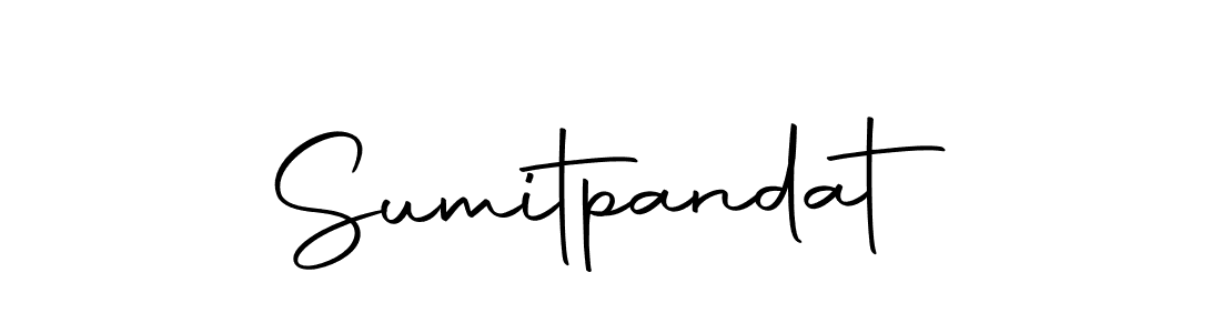 Create a beautiful signature design for name Sumitpandat. With this signature (Autography-DOLnW) fonts, you can make a handwritten signature for free. Sumitpandat signature style 10 images and pictures png