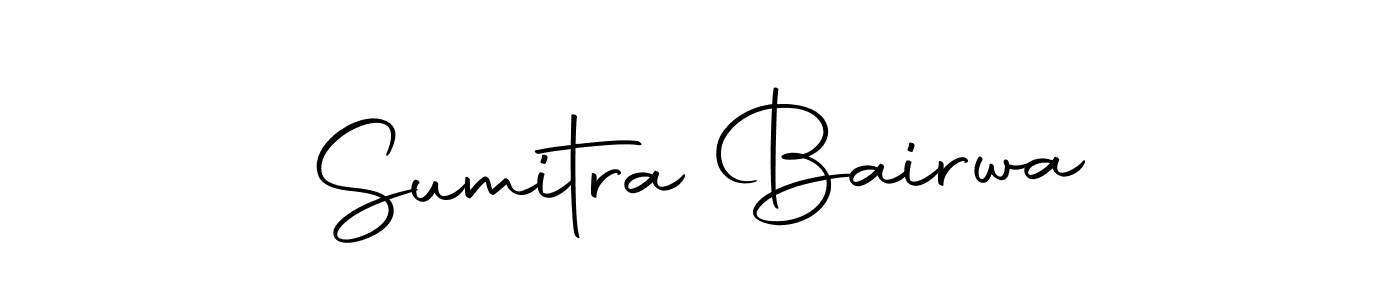 Sumitra Bairwa stylish signature style. Best Handwritten Sign (Autography-DOLnW) for my name. Handwritten Signature Collection Ideas for my name Sumitra Bairwa. Sumitra Bairwa signature style 10 images and pictures png