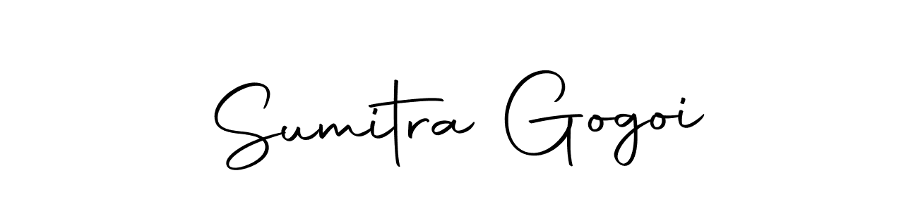 You should practise on your own different ways (Autography-DOLnW) to write your name (Sumitra Gogoi) in signature. don't let someone else do it for you. Sumitra Gogoi signature style 10 images and pictures png