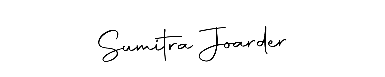 You should practise on your own different ways (Autography-DOLnW) to write your name (Sumitra Joarder) in signature. don't let someone else do it for you. Sumitra Joarder signature style 10 images and pictures png