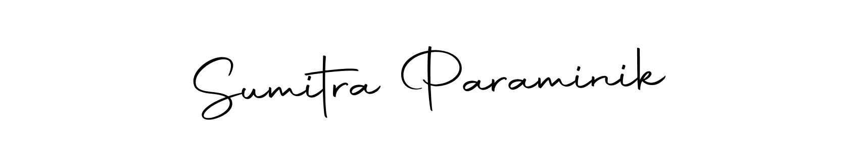 You should practise on your own different ways (Autography-DOLnW) to write your name (Sumitra Paraminik) in signature. don't let someone else do it for you. Sumitra Paraminik signature style 10 images and pictures png