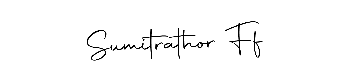 Similarly Autography-DOLnW is the best handwritten signature design. Signature creator online .You can use it as an online autograph creator for name Sumitrathor Ff. Sumitrathor Ff signature style 10 images and pictures png