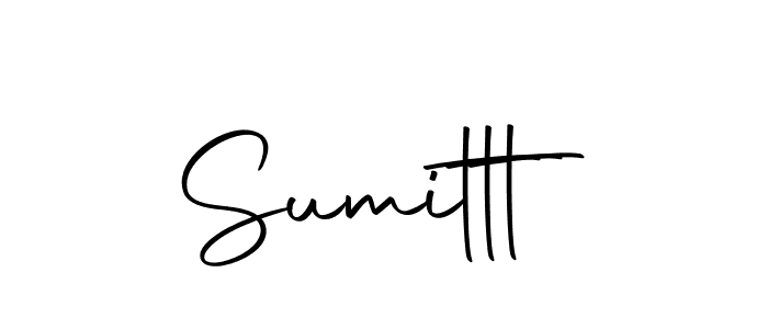 The best way (Autography-DOLnW) to make a short signature is to pick only two or three words in your name. The name Sumittt include a total of six letters. For converting this name. Sumittt signature style 10 images and pictures png