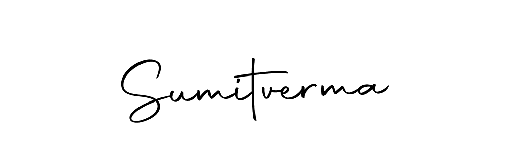 Make a beautiful signature design for name Sumitverma. Use this online signature maker to create a handwritten signature for free. Sumitverma signature style 10 images and pictures png