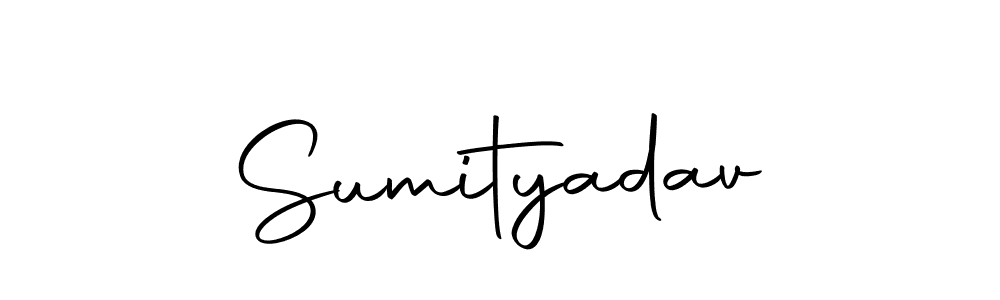 Make a beautiful signature design for name Sumityadav. With this signature (Autography-DOLnW) style, you can create a handwritten signature for free. Sumityadav signature style 10 images and pictures png