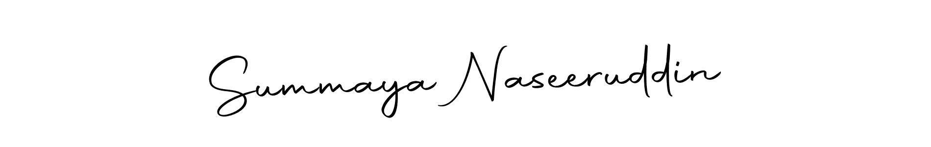 Once you've used our free online signature maker to create your best signature Autography-DOLnW style, it's time to enjoy all of the benefits that Summaya Naseeruddin name signing documents. Summaya Naseeruddin signature style 10 images and pictures png