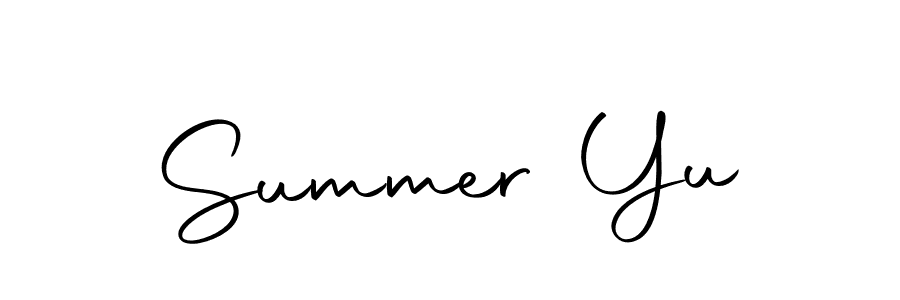 Here are the top 10 professional signature styles for the name Summer Yu. These are the best autograph styles you can use for your name. Summer Yu signature style 10 images and pictures png