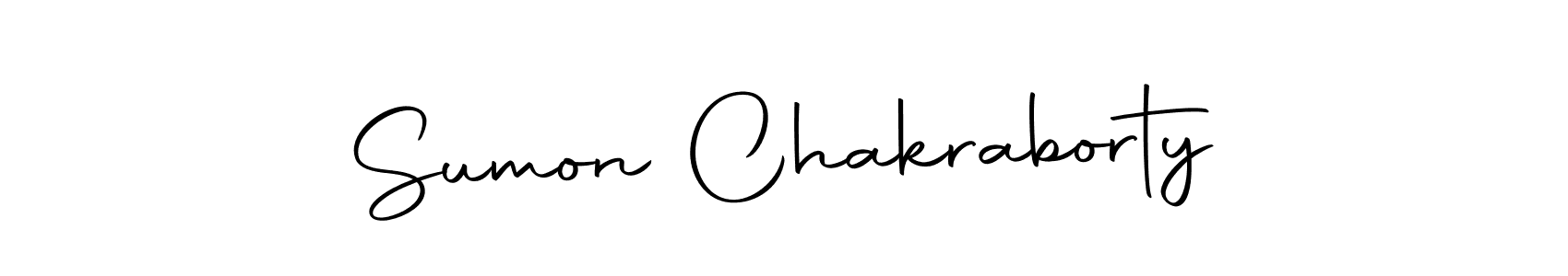 Design your own signature with our free online signature maker. With this signature software, you can create a handwritten (Autography-DOLnW) signature for name Sumon Chakraborty. Sumon Chakraborty signature style 10 images and pictures png