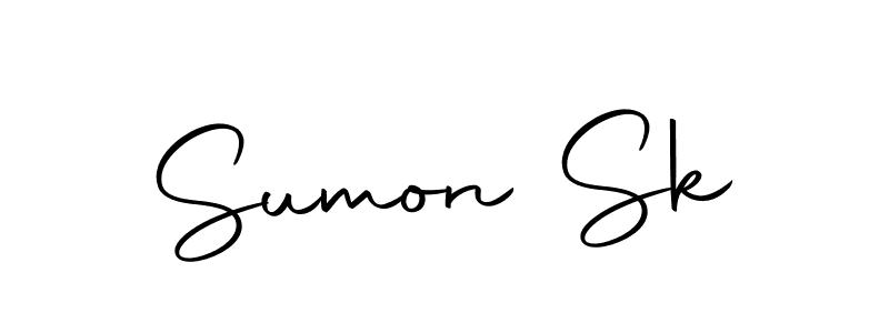 Make a short Sumon Sk signature style. Manage your documents anywhere anytime using Autography-DOLnW. Create and add eSignatures, submit forms, share and send files easily. Sumon Sk signature style 10 images and pictures png