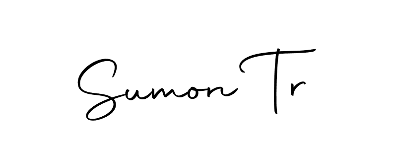 It looks lik you need a new signature style for name Sumon Tr. Design unique handwritten (Autography-DOLnW) signature with our free signature maker in just a few clicks. Sumon Tr signature style 10 images and pictures png