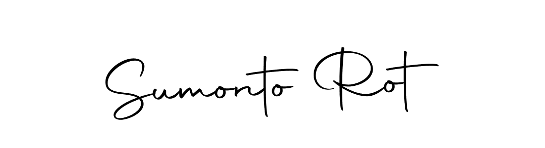 Create a beautiful signature design for name Sumonto Rot. With this signature (Autography-DOLnW) fonts, you can make a handwritten signature for free. Sumonto Rot signature style 10 images and pictures png