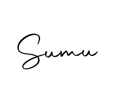 How to make Sumu signature? Autography-DOLnW is a professional autograph style. Create handwritten signature for Sumu name. Sumu signature style 10 images and pictures png