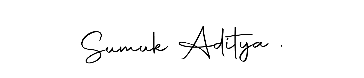 Make a beautiful signature design for name Sumuk Aditya .. Use this online signature maker to create a handwritten signature for free. Sumuk Aditya . signature style 10 images and pictures png
