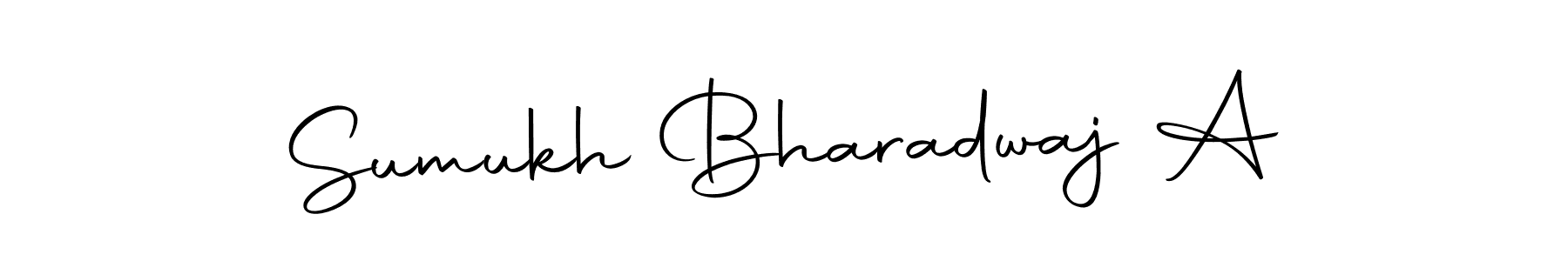 It looks lik you need a new signature style for name Sumukh Bharadwaj A. Design unique handwritten (Autography-DOLnW) signature with our free signature maker in just a few clicks. Sumukh Bharadwaj A signature style 10 images and pictures png