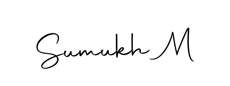 if you are searching for the best signature style for your name Sumukh M. so please give up your signature search. here we have designed multiple signature styles  using Autography-DOLnW. Sumukh M signature style 10 images and pictures png