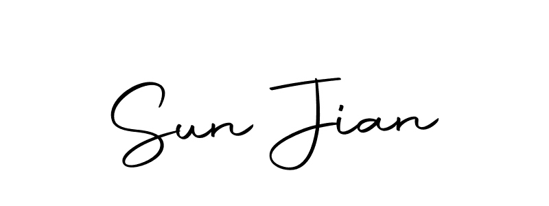 if you are searching for the best signature style for your name Sun Jian. so please give up your signature search. here we have designed multiple signature styles  using Autography-DOLnW. Sun Jian signature style 10 images and pictures png