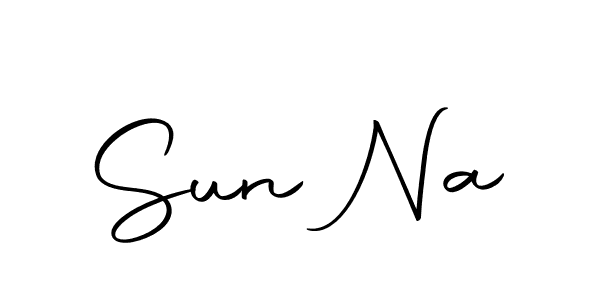 Also we have Sun Na name is the best signature style. Create professional handwritten signature collection using Autography-DOLnW autograph style. Sun Na signature style 10 images and pictures png