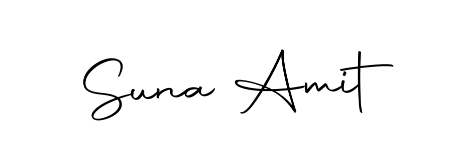 You can use this online signature creator to create a handwritten signature for the name Suna Amit. This is the best online autograph maker. Suna Amit signature style 10 images and pictures png
