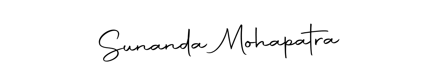 Make a beautiful signature design for name Sunanda Mohapatra. With this signature (Autography-DOLnW) style, you can create a handwritten signature for free. Sunanda Mohapatra signature style 10 images and pictures png