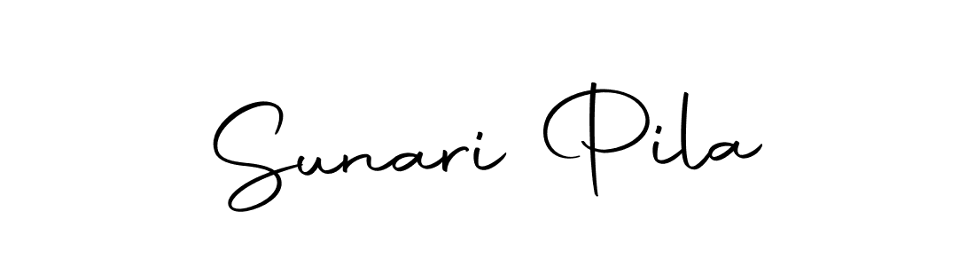 Use a signature maker to create a handwritten signature online. With this signature software, you can design (Autography-DOLnW) your own signature for name Sunari Pila. Sunari Pila signature style 10 images and pictures png