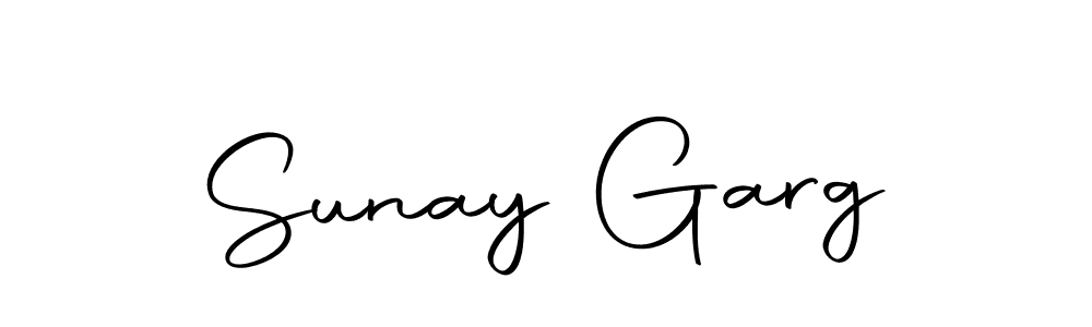 Here are the top 10 professional signature styles for the name Sunay Garg. These are the best autograph styles you can use for your name. Sunay Garg signature style 10 images and pictures png