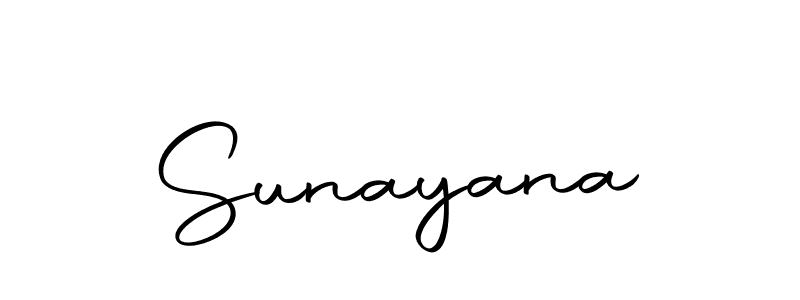 How to make Sunayana signature? Autography-DOLnW is a professional autograph style. Create handwritten signature for Sunayana name. Sunayana signature style 10 images and pictures png