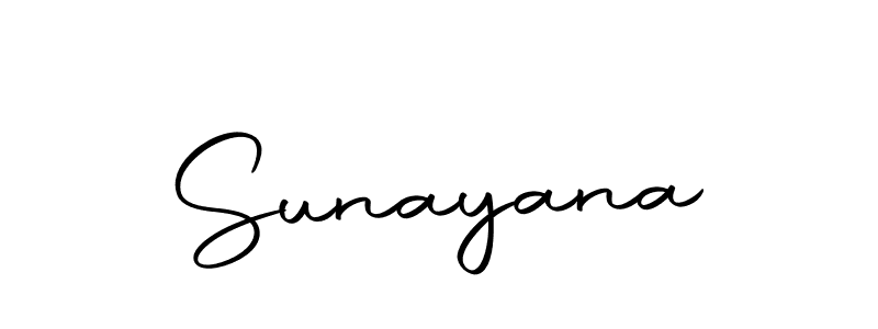 Use a signature maker to create a handwritten signature online. With this signature software, you can design (Autography-DOLnW) your own signature for name Sunayana. Sunayana signature style 10 images and pictures png