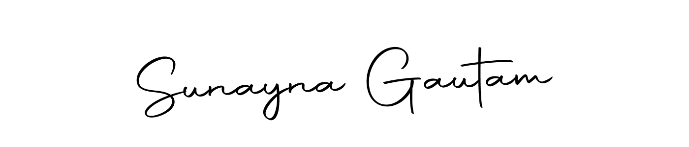 It looks lik you need a new signature style for name Sunayna Gautam. Design unique handwritten (Autography-DOLnW) signature with our free signature maker in just a few clicks. Sunayna Gautam signature style 10 images and pictures png