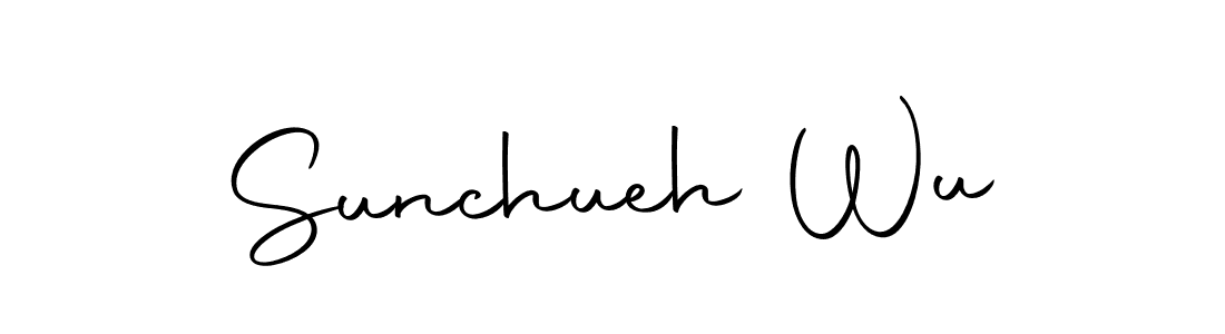 Also You can easily find your signature by using the search form. We will create Sunchueh Wu name handwritten signature images for you free of cost using Autography-DOLnW sign style. Sunchueh Wu signature style 10 images and pictures png