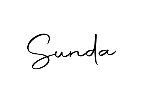 The best way (Autography-DOLnW) to make a short signature is to pick only two or three words in your name. The name Sunda include a total of six letters. For converting this name. Sunda signature style 10 images and pictures png