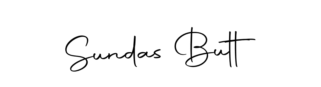 Make a beautiful signature design for name Sundas Butt. Use this online signature maker to create a handwritten signature for free. Sundas Butt signature style 10 images and pictures png