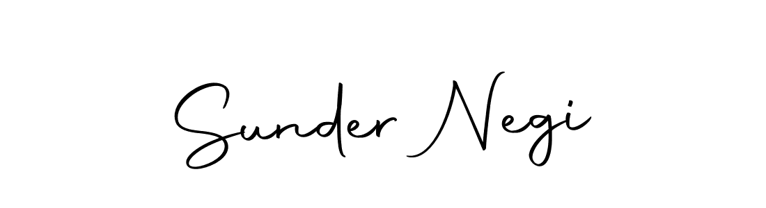 Make a beautiful signature design for name Sunder Negi. With this signature (Autography-DOLnW) style, you can create a handwritten signature for free. Sunder Negi signature style 10 images and pictures png