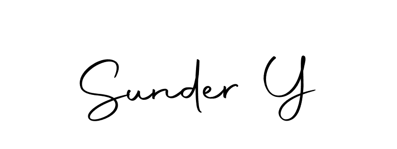 Here are the top 10 professional signature styles for the name Sunder Y. These are the best autograph styles you can use for your name. Sunder Y signature style 10 images and pictures png