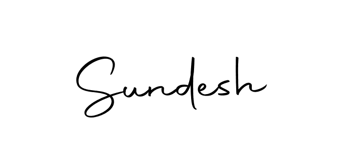 Also we have Sundesh name is the best signature style. Create professional handwritten signature collection using Autography-DOLnW autograph style. Sundesh signature style 10 images and pictures png