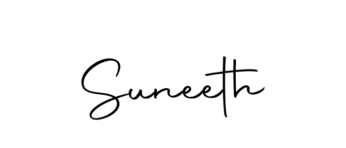 It looks lik you need a new signature style for name Suneeth. Design unique handwritten (Autography-DOLnW) signature with our free signature maker in just a few clicks. Suneeth signature style 10 images and pictures png