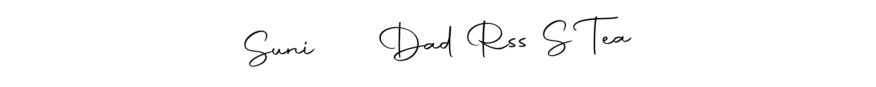 Create a beautiful signature design for name Suniीरमा Dad Rss S Tea. With this signature (Autography-DOLnW) fonts, you can make a handwritten signature for free. Suniीरमा Dad Rss S Tea signature style 10 images and pictures png