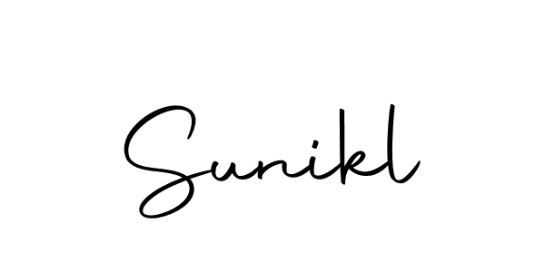 if you are searching for the best signature style for your name Sunikl. so please give up your signature search. here we have designed multiple signature styles  using Autography-DOLnW. Sunikl signature style 10 images and pictures png