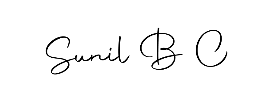 Make a short Sunil B C signature style. Manage your documents anywhere anytime using Autography-DOLnW. Create and add eSignatures, submit forms, share and send files easily. Sunil B C signature style 10 images and pictures png