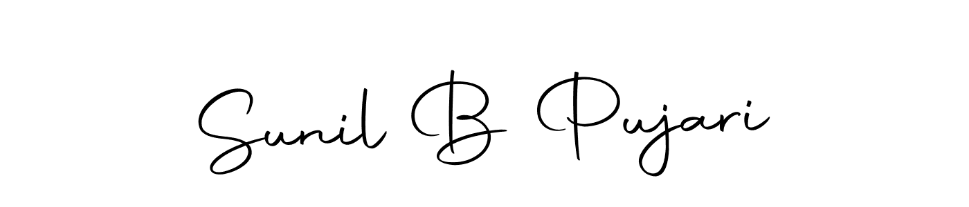 This is the best signature style for the Sunil B Pujari name. Also you like these signature font (Autography-DOLnW). Mix name signature. Sunil B Pujari signature style 10 images and pictures png