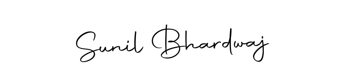 Design your own signature with our free online signature maker. With this signature software, you can create a handwritten (Autography-DOLnW) signature for name Sunil Bhardwaj. Sunil Bhardwaj signature style 10 images and pictures png