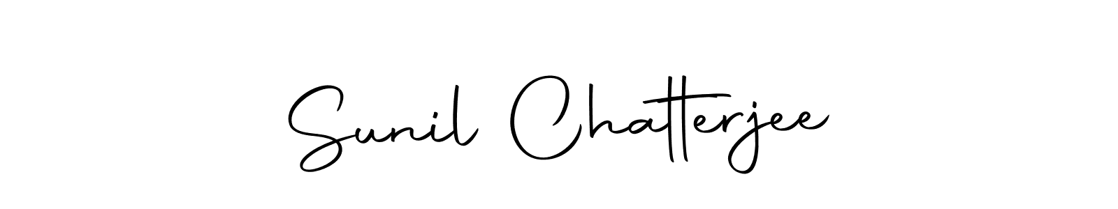 How to make Sunil Chatterjee signature? Autography-DOLnW is a professional autograph style. Create handwritten signature for Sunil Chatterjee name. Sunil Chatterjee signature style 10 images and pictures png
