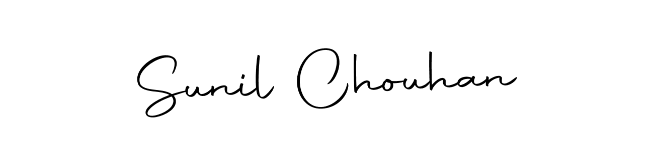 Sunil Chouhan stylish signature style. Best Handwritten Sign (Autography-DOLnW) for my name. Handwritten Signature Collection Ideas for my name Sunil Chouhan. Sunil Chouhan signature style 10 images and pictures png