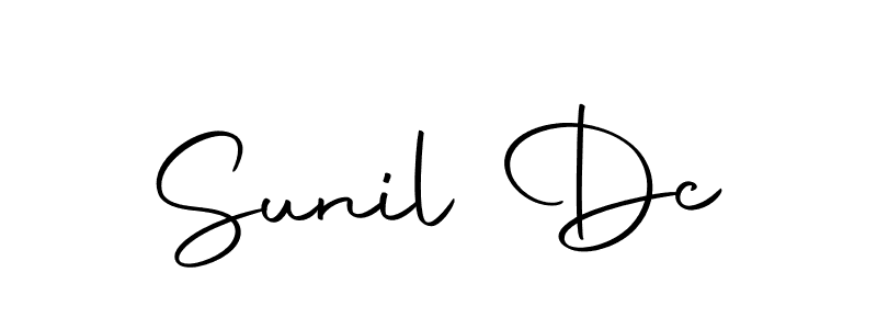 if you are searching for the best signature style for your name Sunil Dc. so please give up your signature search. here we have designed multiple signature styles  using Autography-DOLnW. Sunil Dc signature style 10 images and pictures png