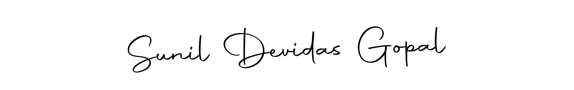 How to make Sunil Devidas Gopal signature? Autography-DOLnW is a professional autograph style. Create handwritten signature for Sunil Devidas Gopal name. Sunil Devidas Gopal signature style 10 images and pictures png