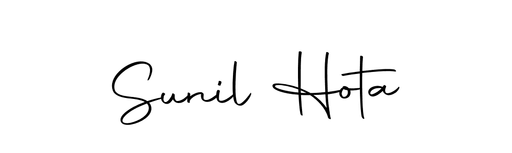 How to make Sunil Hota signature? Autography-DOLnW is a professional autograph style. Create handwritten signature for Sunil Hota name. Sunil Hota signature style 10 images and pictures png