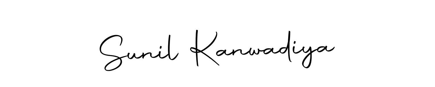 Also we have Sunil Kanwadiya name is the best signature style. Create professional handwritten signature collection using Autography-DOLnW autograph style. Sunil Kanwadiya signature style 10 images and pictures png