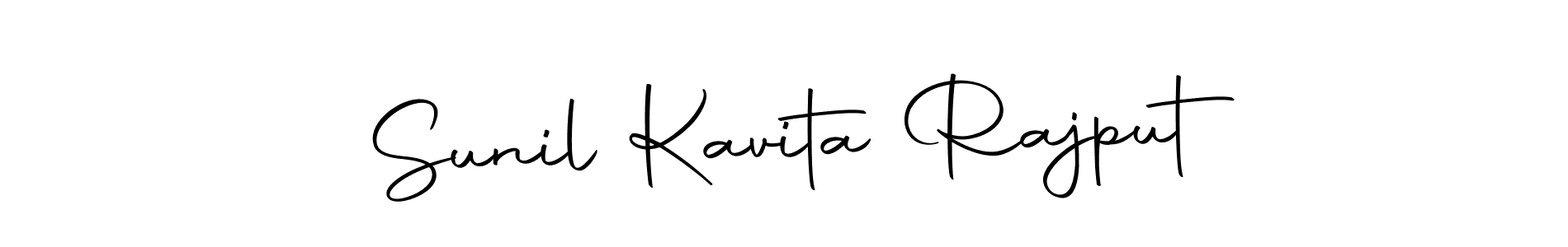 Once you've used our free online signature maker to create your best signature Autography-DOLnW style, it's time to enjoy all of the benefits that Sunil Kavita Rajput name signing documents. Sunil Kavita Rajput signature style 10 images and pictures png