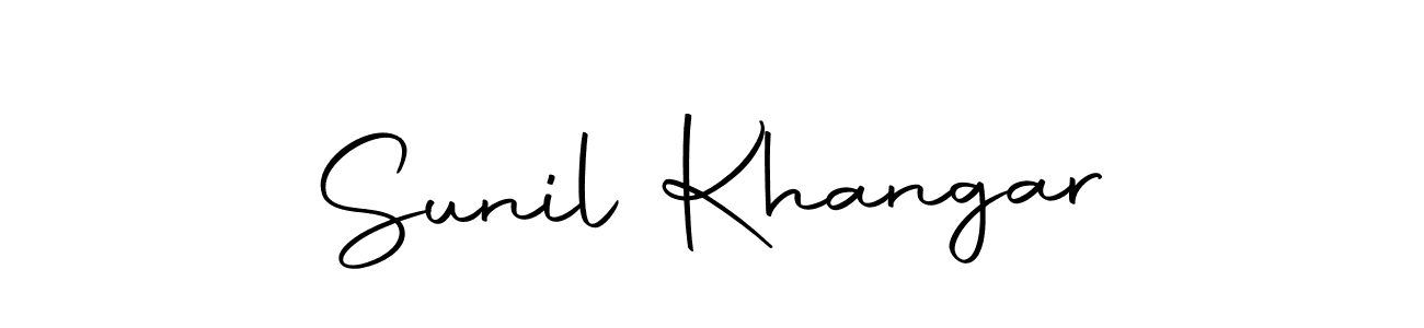 Once you've used our free online signature maker to create your best signature Autography-DOLnW style, it's time to enjoy all of the benefits that Sunil Khangar name signing documents. Sunil Khangar signature style 10 images and pictures png